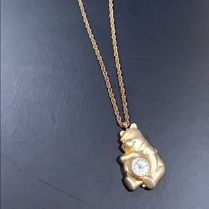 Winnie the Pooh- Watch necklace